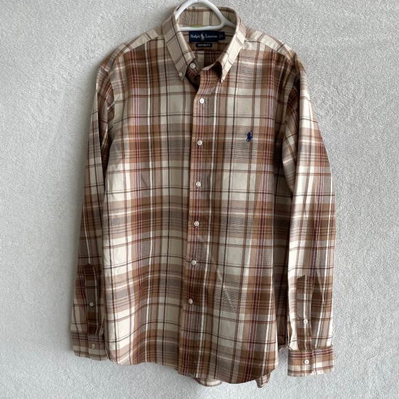 Ralph Lauren Custom Fit Dress Shirt - Picture 1 of 7